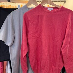 Peter Millar Red Crewneck Sweater